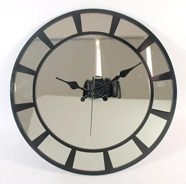 Round Decorative Wall Clocks With Mirror Buy Mirror Wall Clock,Wall