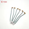 Teflon Wire harness with 250 Flag Shape 90 degree connector