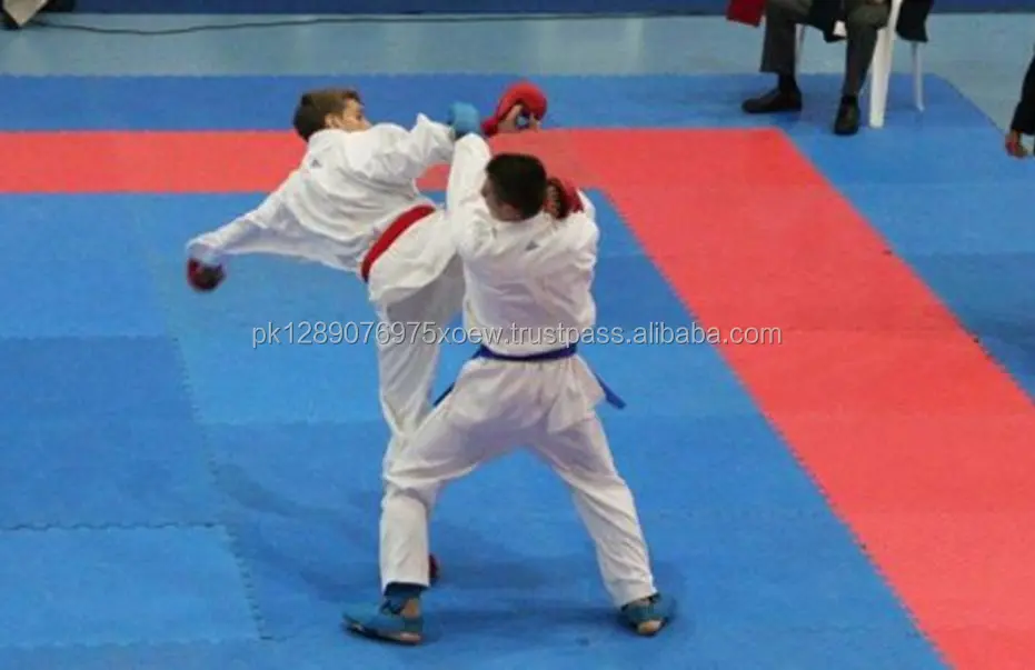 Adult Kids Tae Kwon Do Uniform Sportwear Taekwondo White Karate Costume 2 Model