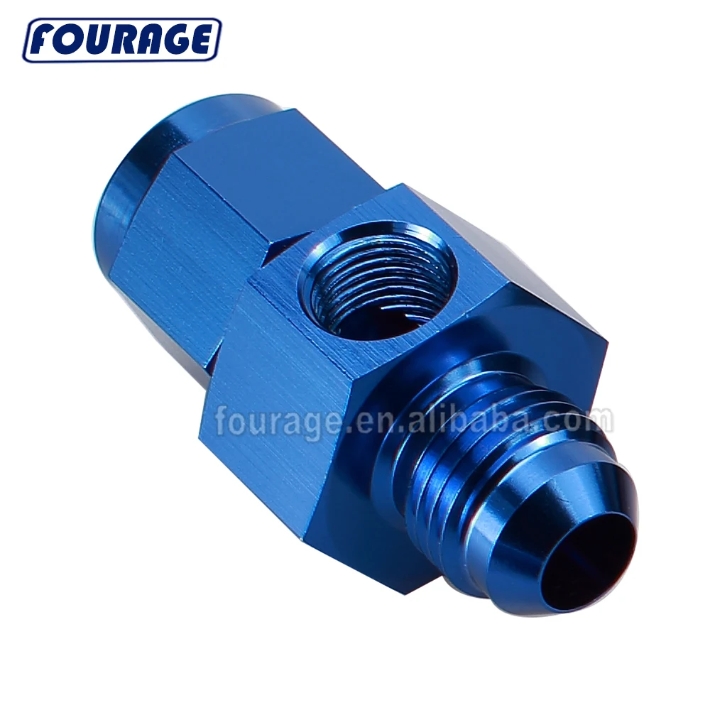 Find Fuel Pressure Take Off Aluminum Alloy Fittings -8 AN8 Racing Gauge