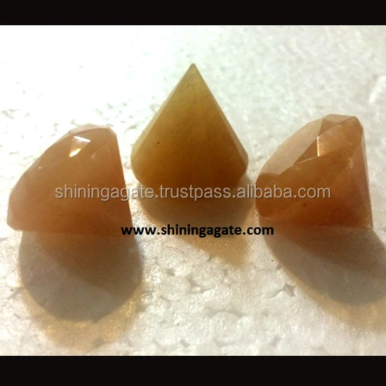 yellow healing crystals