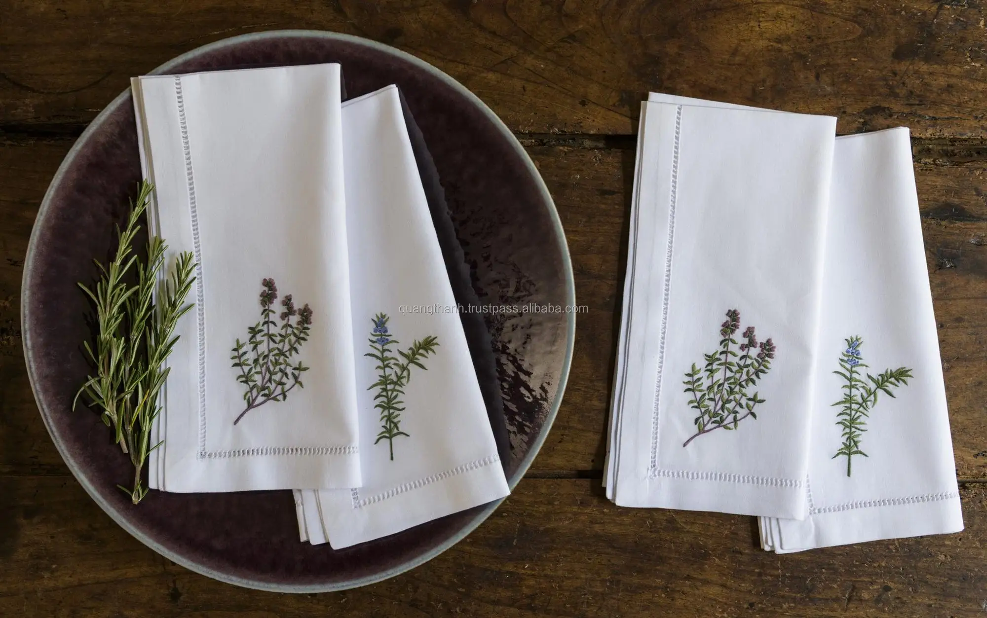 Hand Embroidery Napkins
