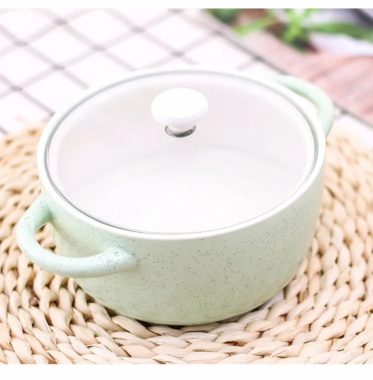 Factory Wholesale Colorful Non-stick Ceramic Noodle Soup Pot Cooking ...