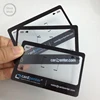 Free design best pvc transparent membership card transparent plastic business name card
