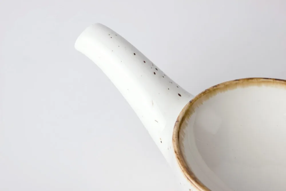 product-85 Decorative Ceramic Pipe Shaped Bowl for restaurant hotel-Two Eight-img-1