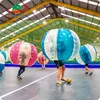 Exciting Body Game TPU Soccer Bumper ball , Glowing Soccer Bubbles For Outdoor Football Or Soccer