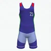 Wholesale custom full sublimation men's wrestling singlets