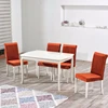 Italian Dining Table Set / Oak wood / Painting face / European Design