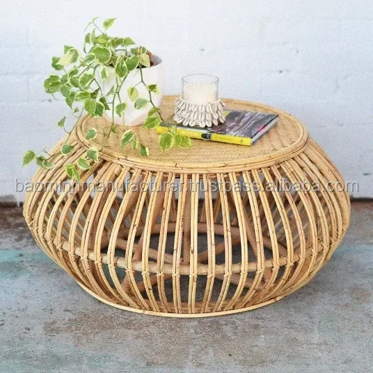 Drum Rattan Side Table,Handmade In Vietnam Buy Rattan Table Side Table Bed Side Table Side