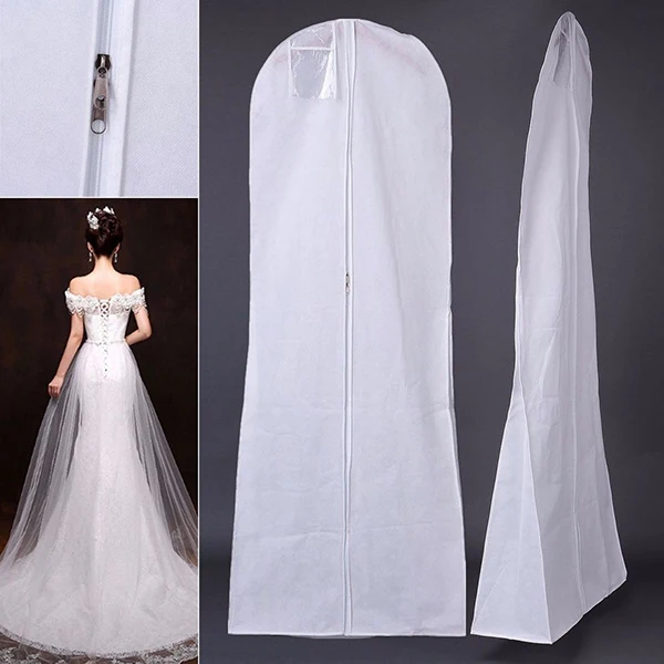 Custom Breathable Dust Bags For Wedding Dress Cover Garment Bags - Buy ...