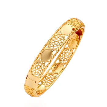 Xuping Vogue Jewelry Dubai 24 Gold Plated Jewelry Bangle For Women ...