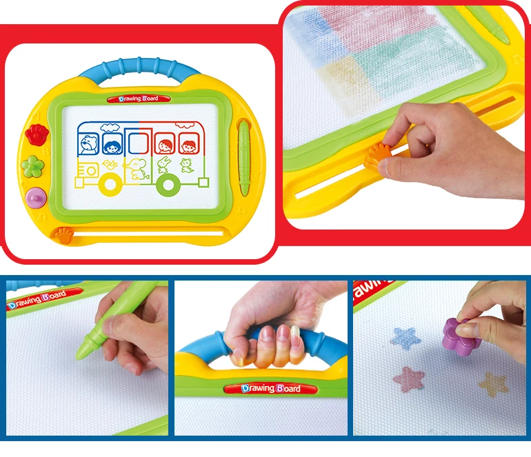 educational kids plastic magic writing toy erasable