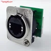Right angle Ethernet cat5e rj45 jack connector