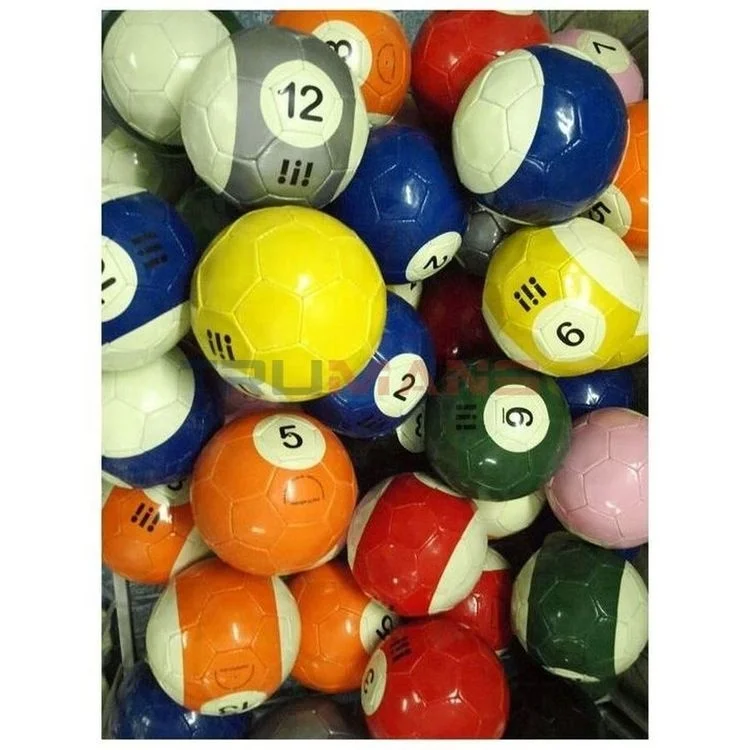 pool soccer balls