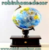 Antique Victorian colorful effect on a Pastel Country Serra Sphere Drawer Globe 8 inch World Globe Office Table Globe
