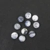 Wholesale gemstone dendritic opal 6mm round cabochon Indian exporter