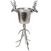 Antler wine chiller with stand