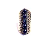 2018 New Arrival Five Stone Ring Handmade Garnet Ring Indian Stone Ring