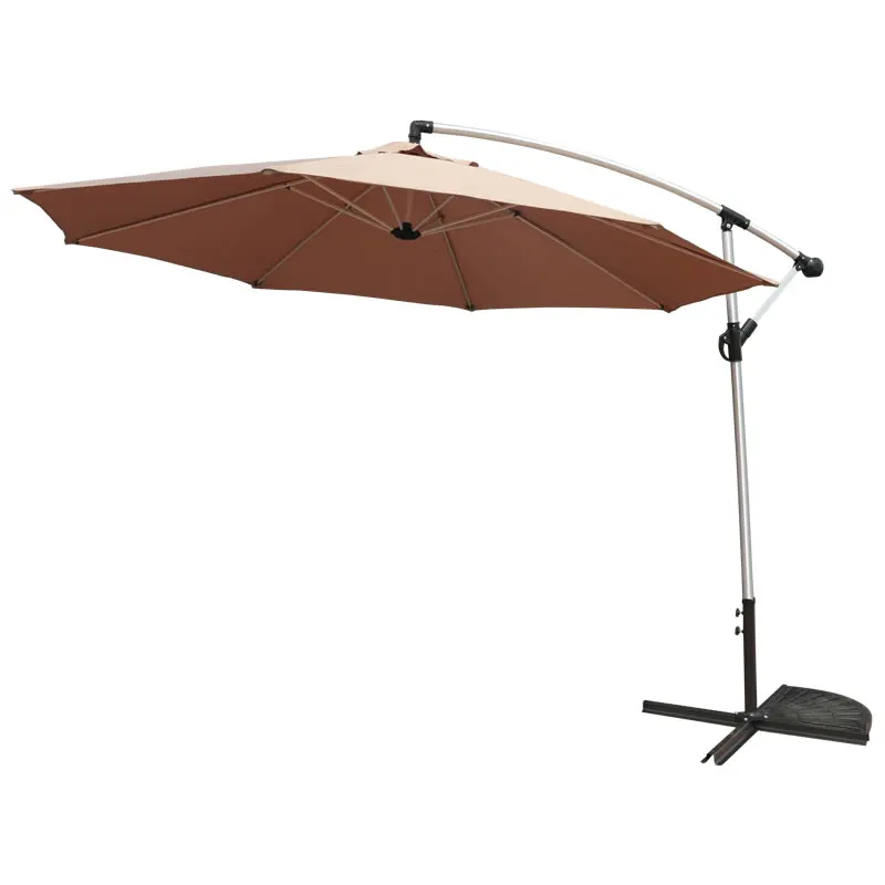 Aluminum Giant Patio Umbrella Parasol With Pulley System Buy Raksasa Payung Payung Parasol Raksasa Raksasa Parasol Product On Alibaba Com