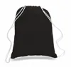 Factory direct 17" x 20" dimension drawstring sports gym bag backpack