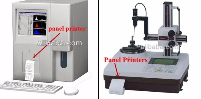 Embedded panel printer
