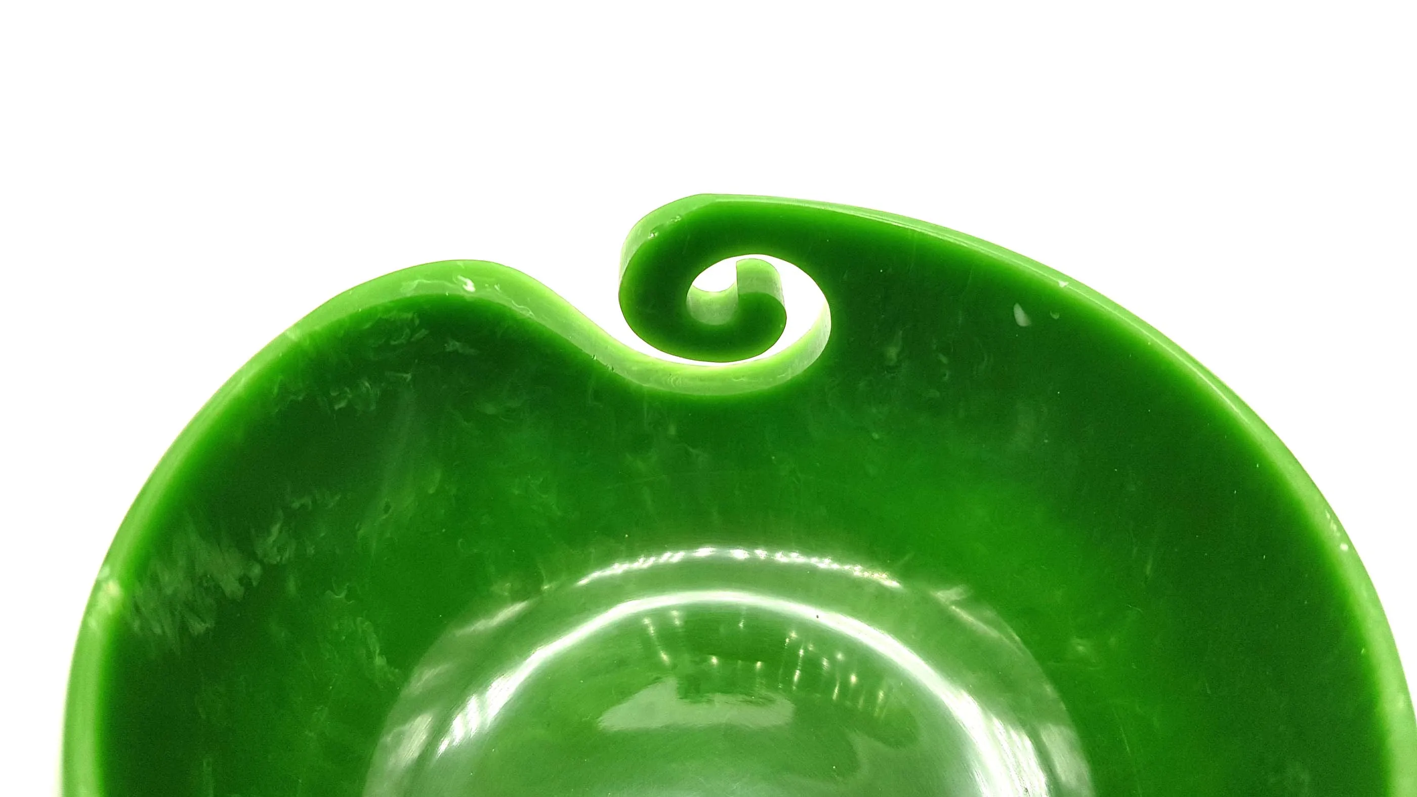 New Design Handmade Carved Resin 6x3.50 Inch Yarn Bowls For Knitting