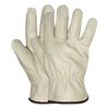 Chrome Free Leather Driver Work Glove /Chrome Leather Canadian Rigger Gloves /No Chrome Cow Grain Leather Gloves