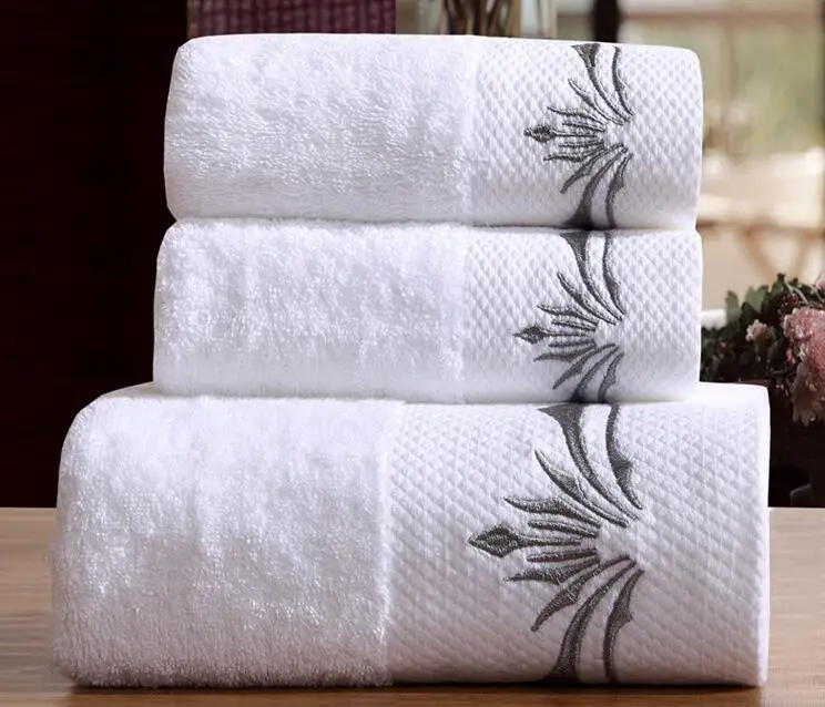 Luxury Hotel Bath Towel 100 Organic Egyptian Cotton Bath Towels Set