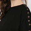 The Wholesale India Bazaar Presents Women Black Solid Top