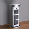 Table Wireless Charging 3 Outlet Pop Up Socket with USB Charger