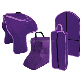 Equestrian Carry Bags Set For Saddle Boot Halter Clothing In Reasonable Prices Best Quality Horse 4 Items Traveling