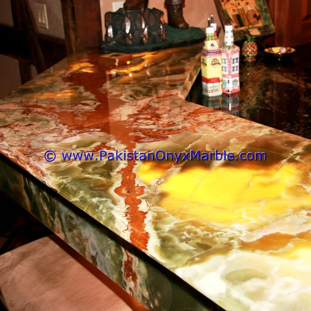 New Product Led Light Used Backlit Onyx Counter Tops Bar