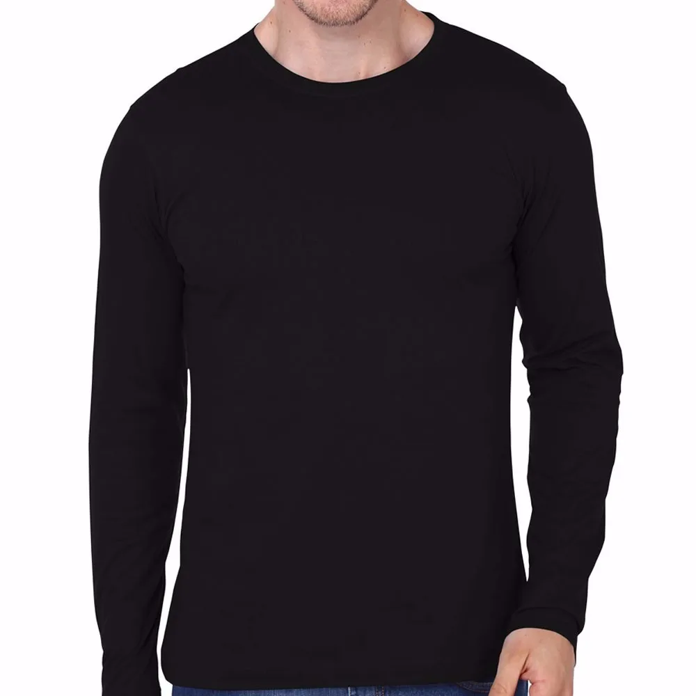 black tshirt plain