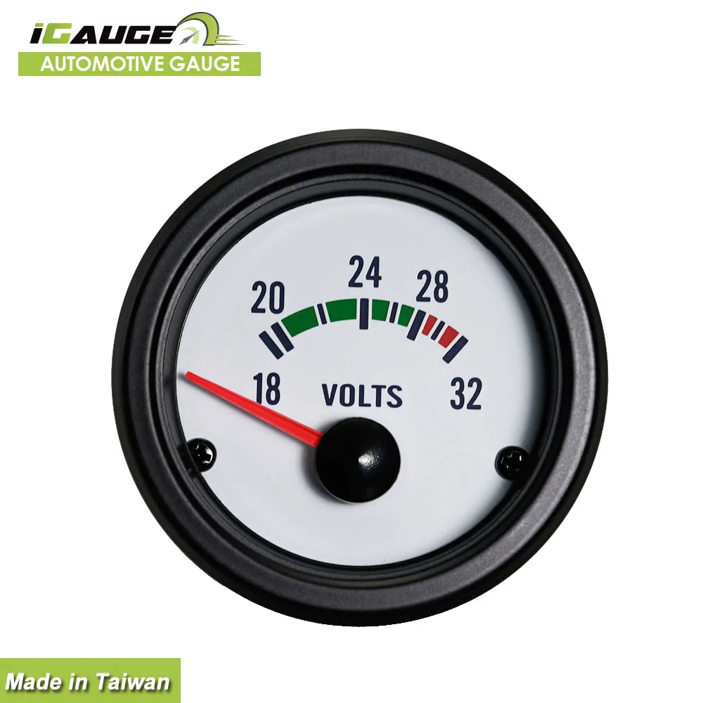 Automatic Needle Ce Voltmeter Auto Dashboard Volt Gauge Buy Automatic