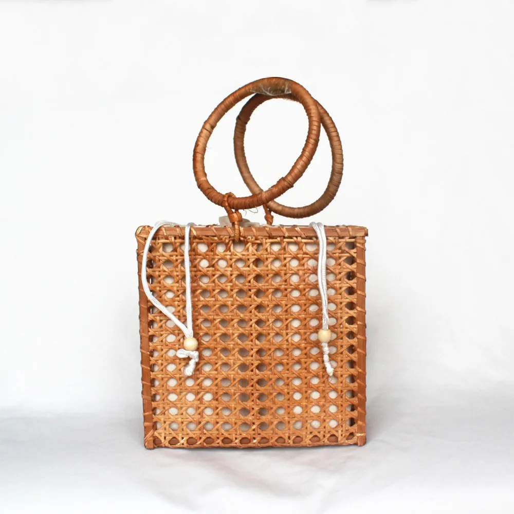 Rectangular Rattan Cane bing Bag Buy Rectangular Rattan Cane