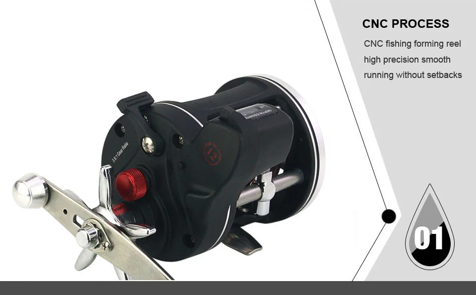 Highquality 12bb Bait Casting Sea Saltwater Electric Fishing Reel With