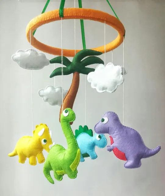 Nursery Mobile Baby Crib Mobile Baby Mobile Crib Mobile Dinosaur