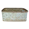 Handmade craft bamboo laundry basket hot product storage no minimum quantity bamboo basket