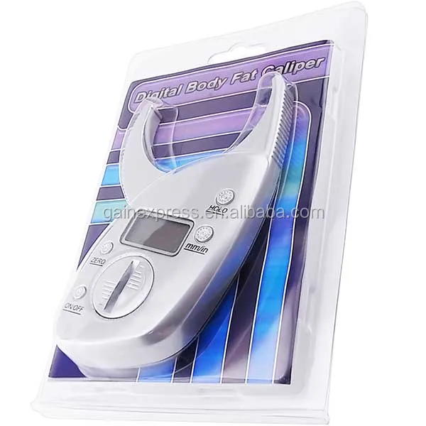 Digital Body Fat Caliper LCD Skin Fold Analyzer Measurement Thickness hot 