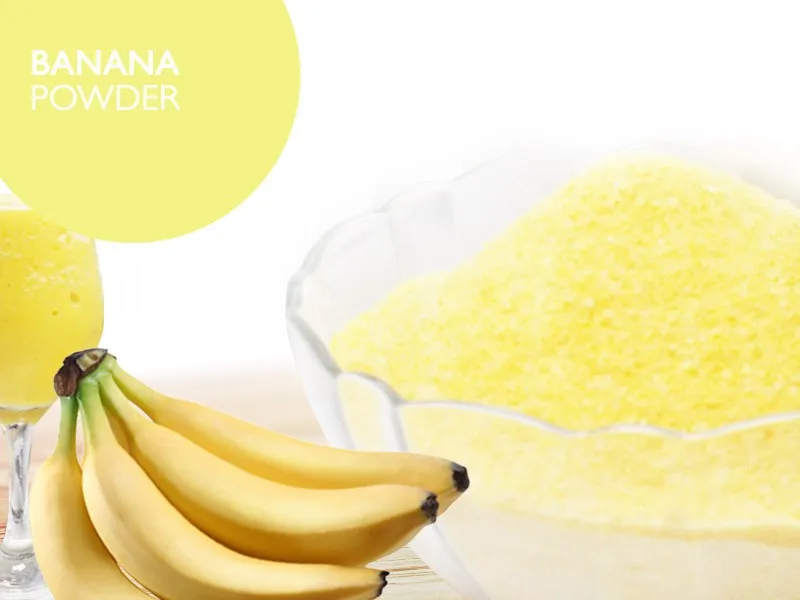 Instant drink fruit banana powder for drink shop