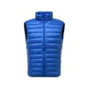Men's Custom Padded High Quality Puffer Sleeveless Jacket / Bubble Quilted Vest