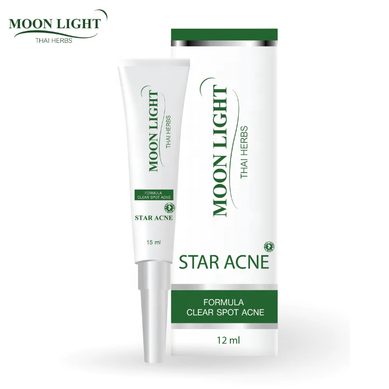 
Anti Acne and Blackhead Remover White Clay Face Mask STAR ACNE Scar Removal Pimple Treatment Cream with Salicylic Acid 