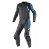 Mens Pullover 100% Leather Embroidered Motorbike Leather suit