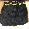Offer wholesale straight double drawn Vietnamese human hair dark colour no short hair 15 - 20 cm export to Brazil