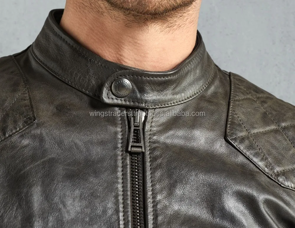 Men Leather Jacket / Pakistan Leather Jacket / 2016 New Arrival Man