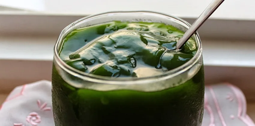 green grass jelly powder/ ai yu jelly - instany jelly for milk