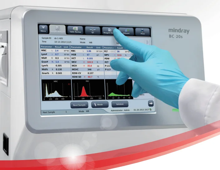 Mindray Bc20s Blood Test Laboratory Equipment Buy Blood Test