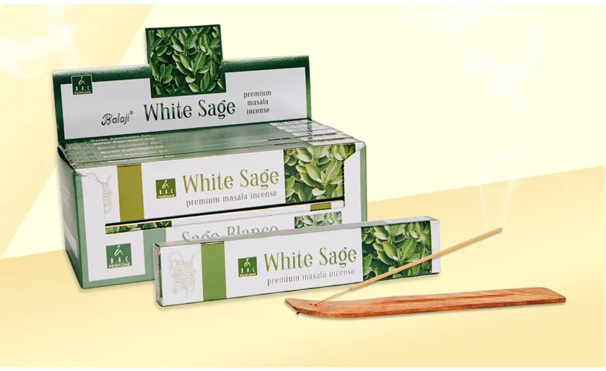 Balaji White Sage Masala Incense Sticks Indian Agarbatti Buy