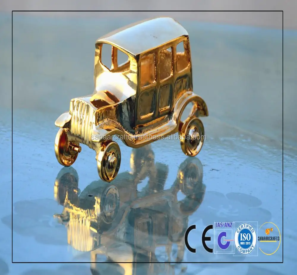 24k Gold Plated Antique Vintage Car Statue Buy Pure Gold Plated