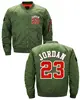 Best Quality NEW Men's Thick Jacket Michael Jordan 23 MA1 Flight Bomber Baseball Best Cheap Bomber Jackets